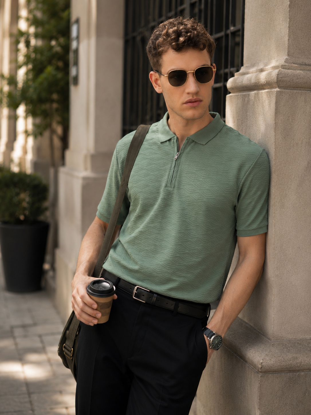Aspen Green Polo T-Shirt