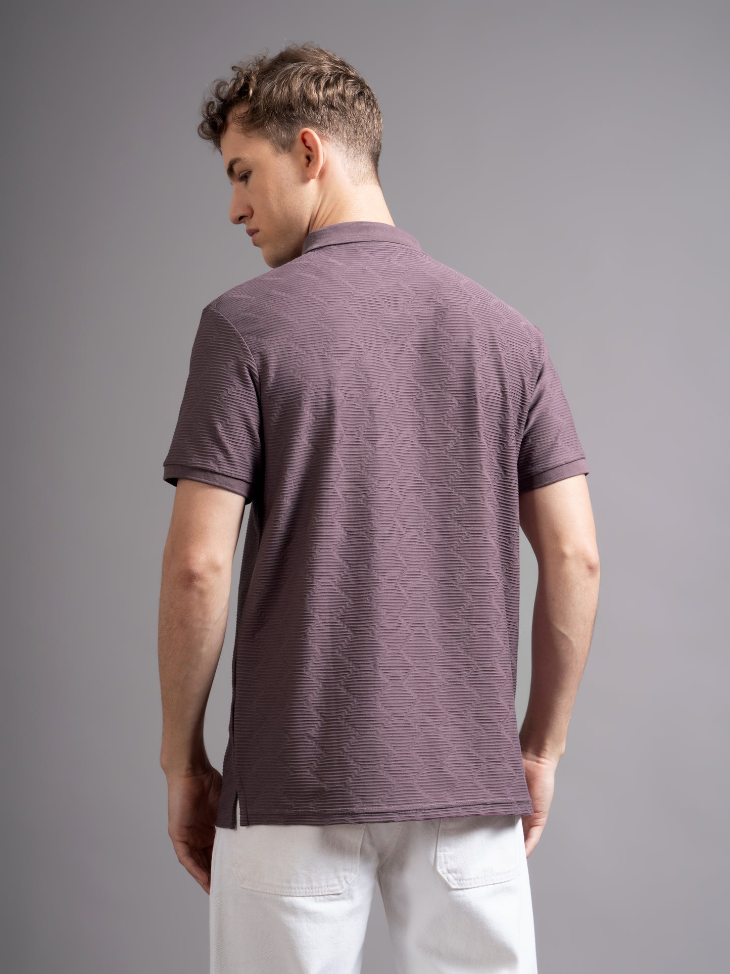 Aspen Mauve Polo T-Shirt
