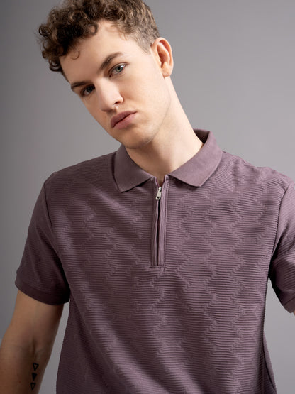 Aspen Mauve Polo T-Shirt