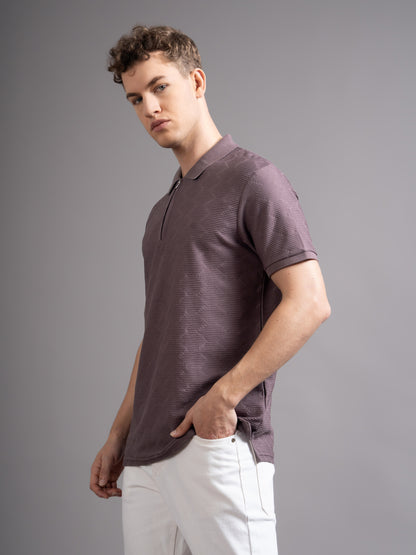 Aspen Mauve Polo T-Shirt