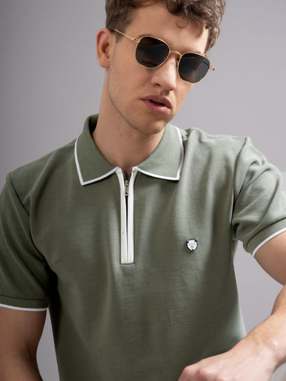 Aurel Green Polo T-Shirt