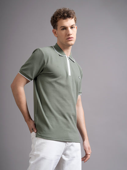 Aurel Green Polo T-Shirt