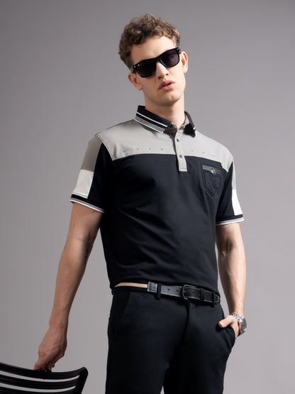 Bergen Black Polo T-Shirt
