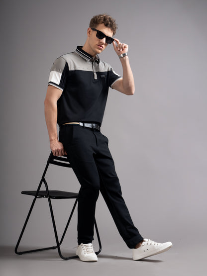 Bergen Black Polo T-Shirt