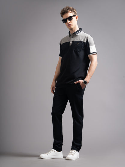 Bergen Black Polo T-Shirt