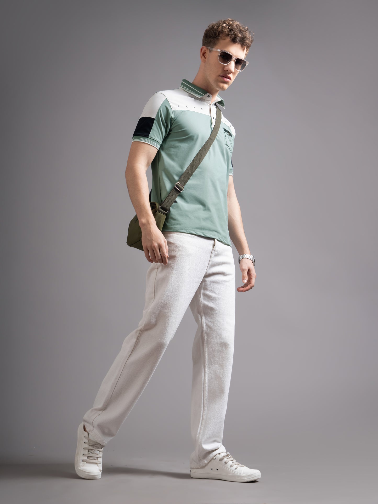 Bergen Green Polo T-Shirt