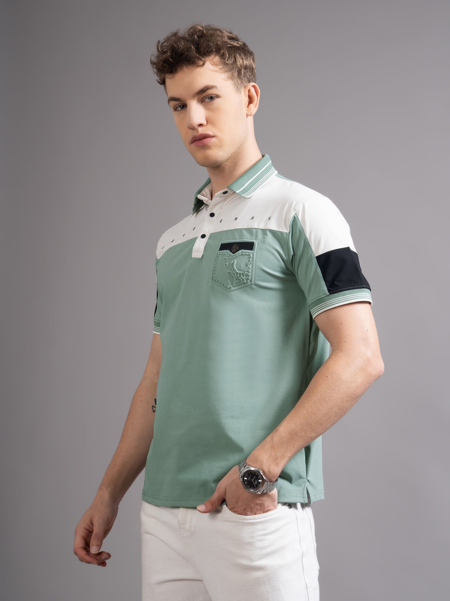Bergen Green Polo T-Shirt