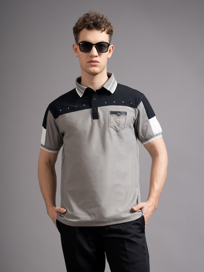 Bergen Grey Polo T-Shirt