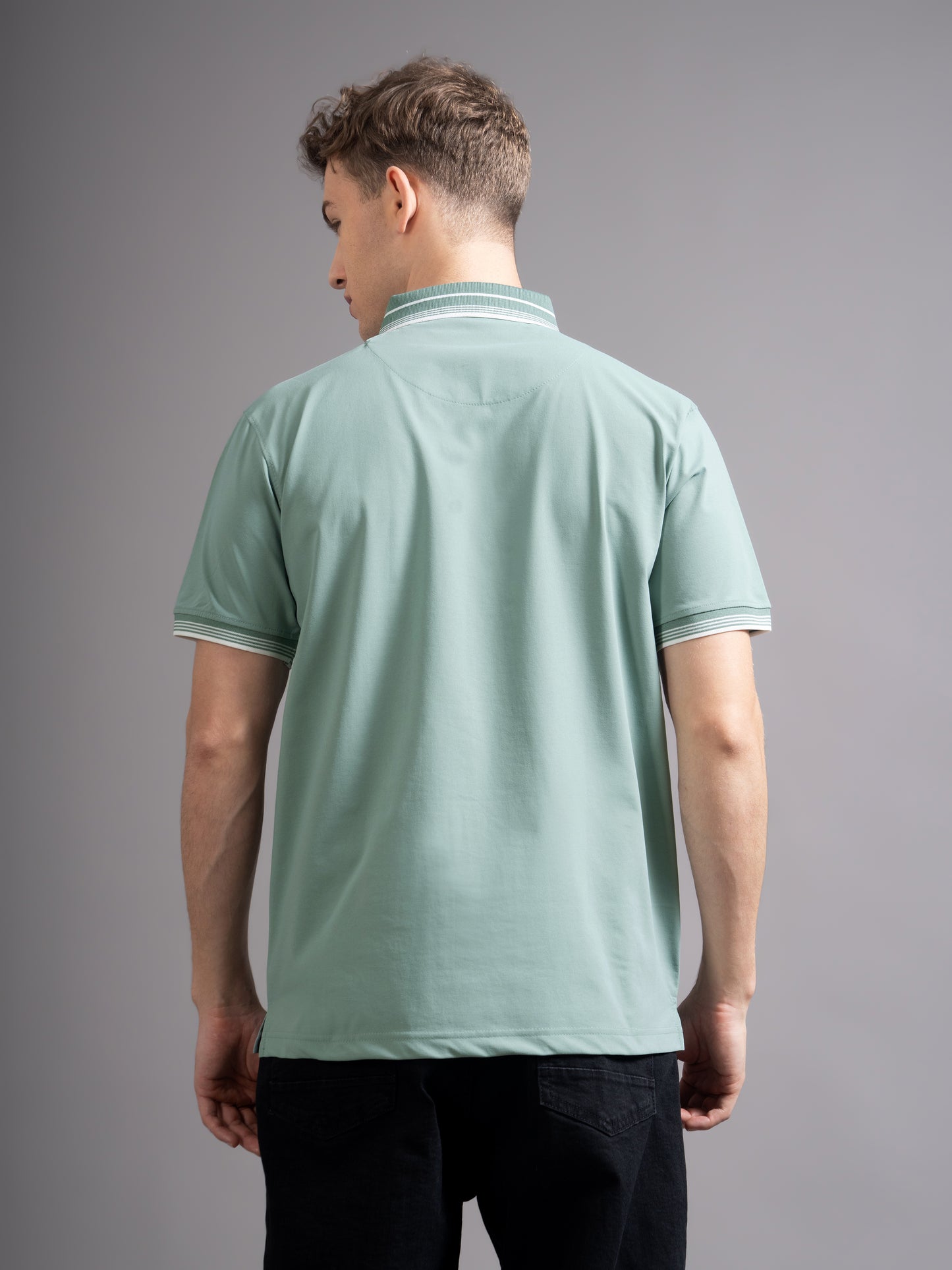 Calver Green Polo T-Shirt