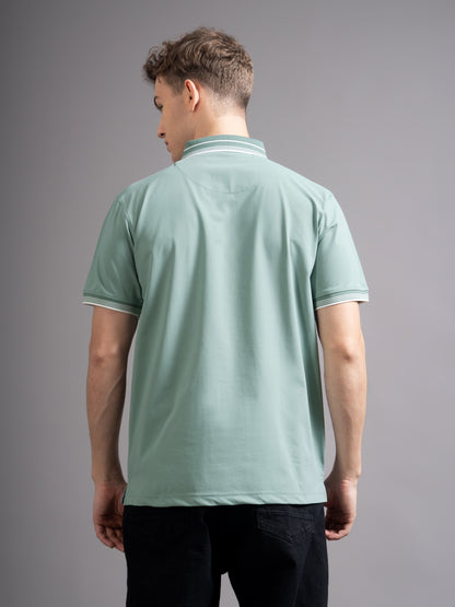 Calver Green Polo T-Shirt