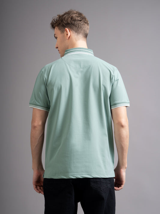 Calver Green Polo T-Shirt