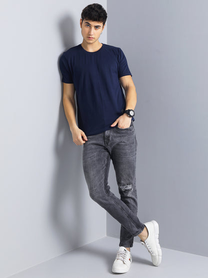 Plain Navy T-Shirt