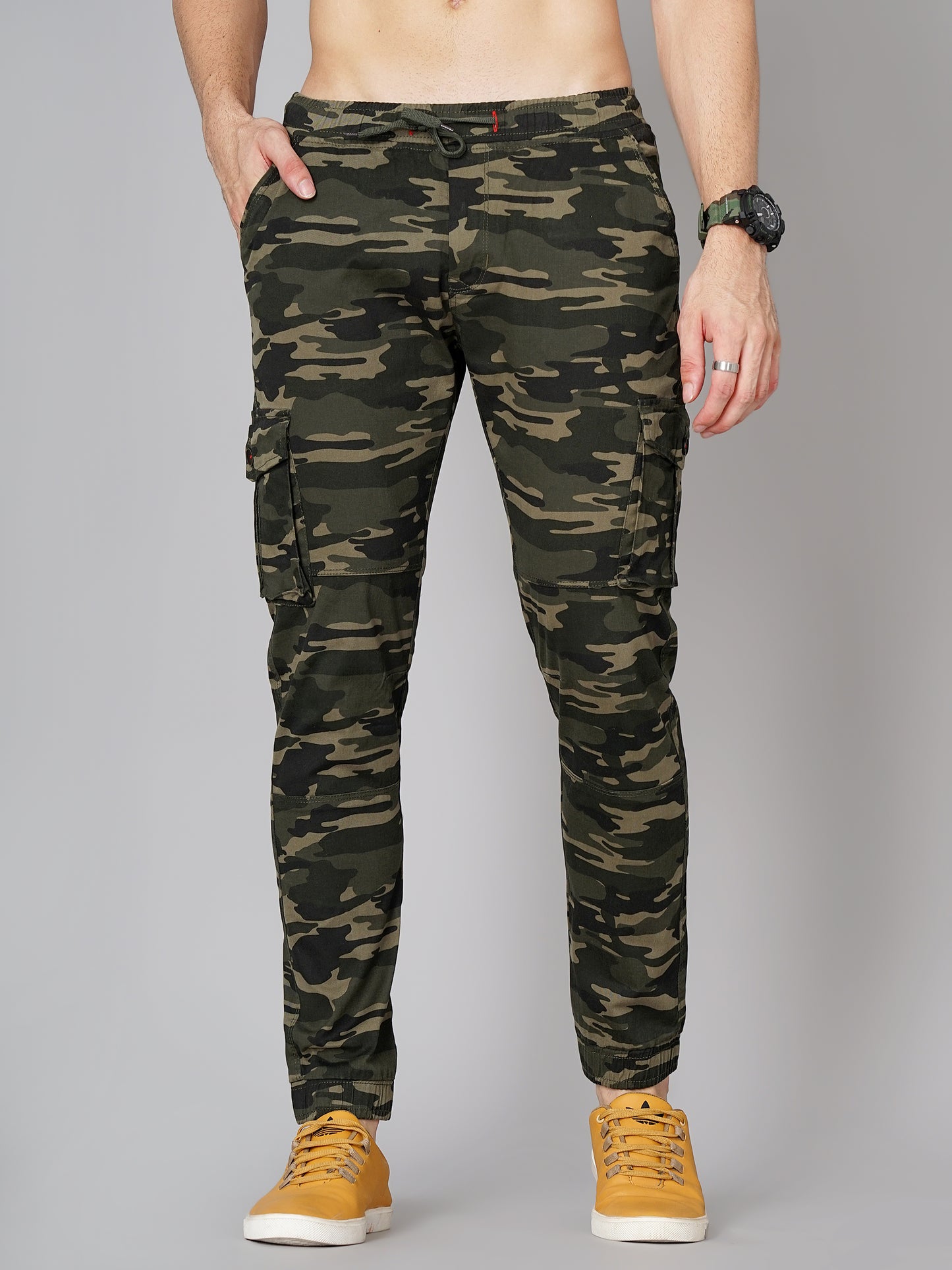 Camouflage Green Cargo Pant