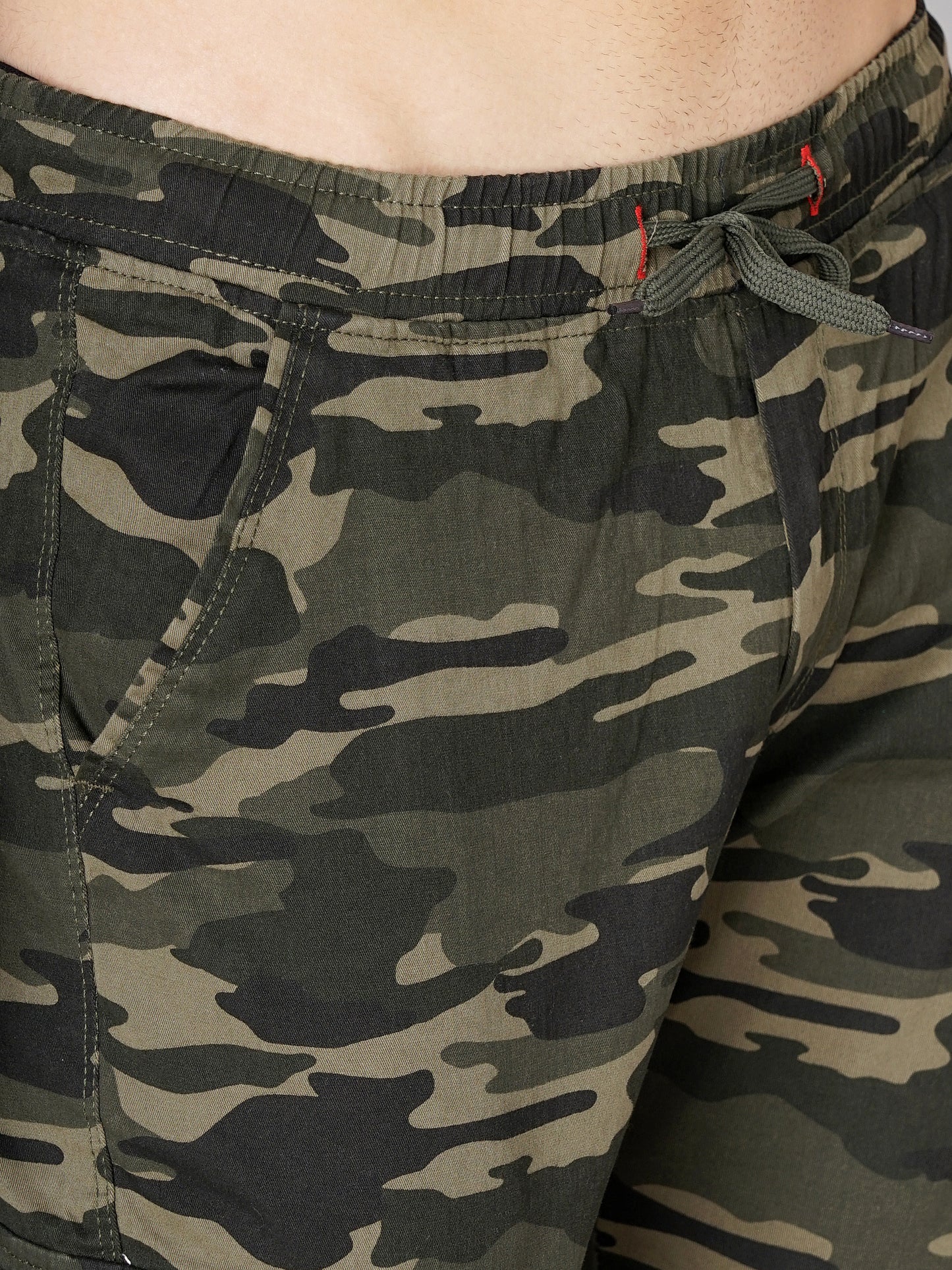 Camouflage Green Cargo Pant