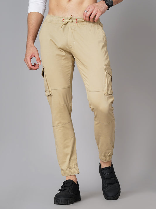 No-Flap Cream Cargo Pant