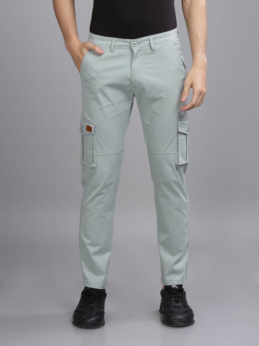 Twill Blue Cargo Pant