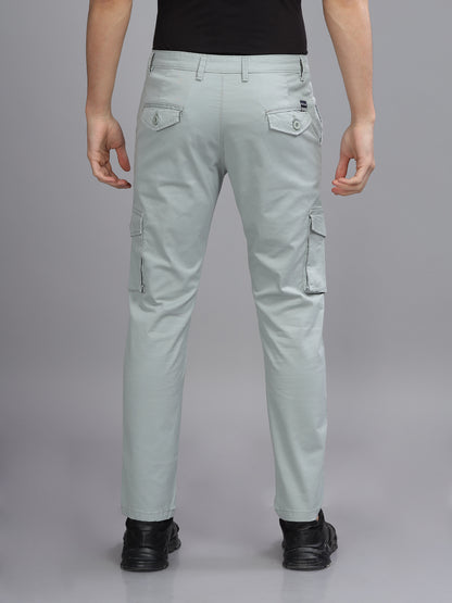 Twill Blue Cargo Pant