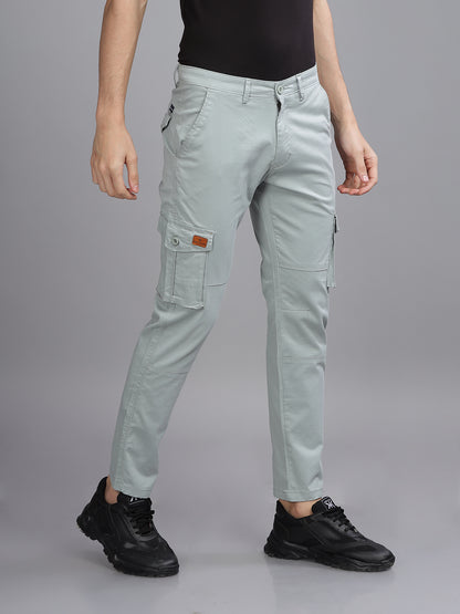 Twill Blue Cargo Pant