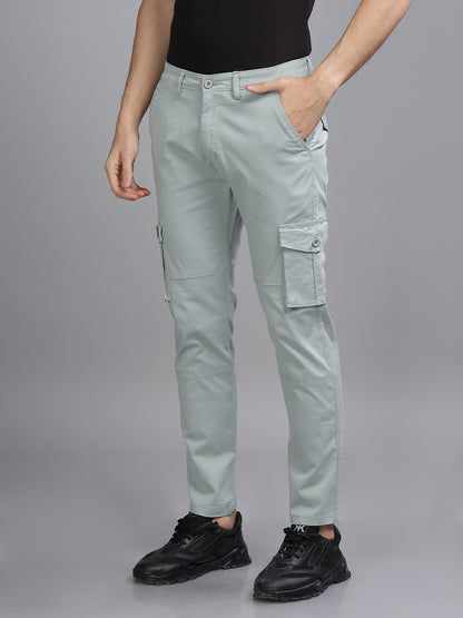 Twill Blue Cargo Pant