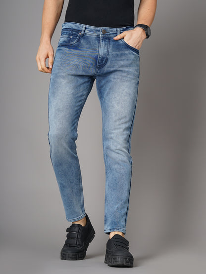 Drab Shaded Blue Jeans