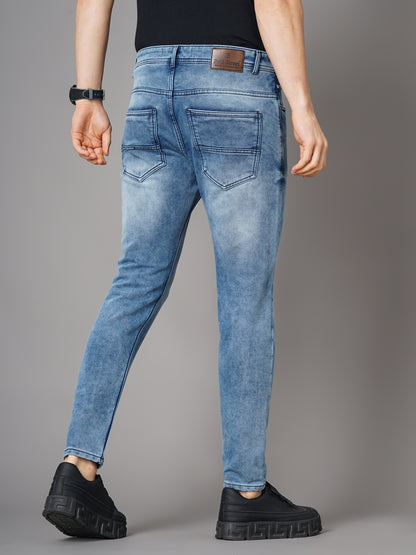 Drab Shaded Blue Jeans