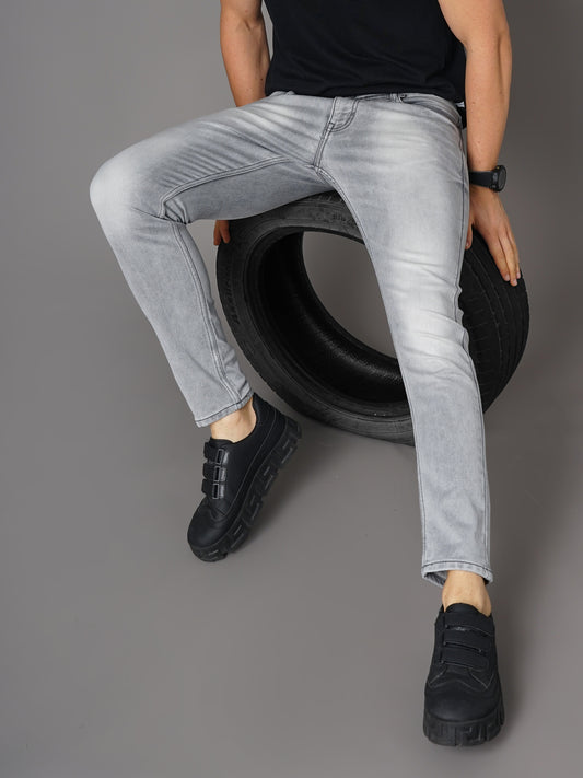Drab Shaded Grey Jeans