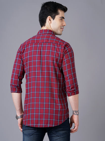 Togo Red Checks Shirt