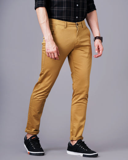 Plain Khaki Chinos