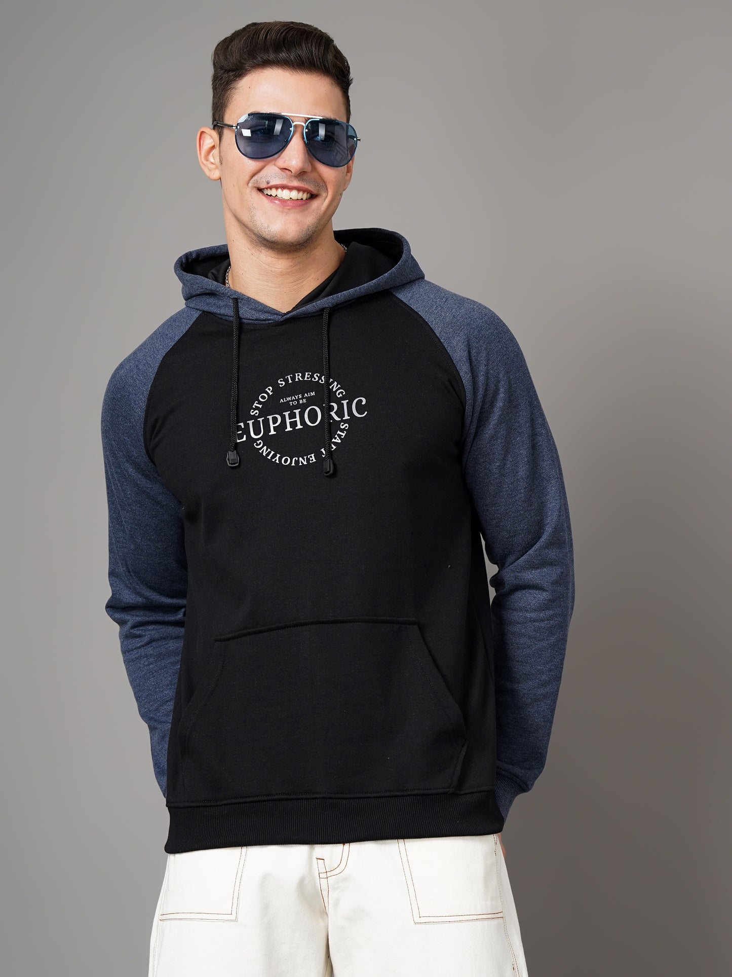 Black Euphoric Hoodie