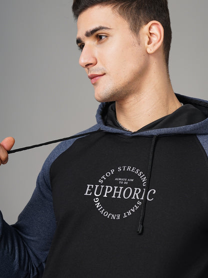 Black Euphoric Hoodie