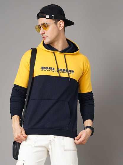 Yellow & Navy Meld Hoodie