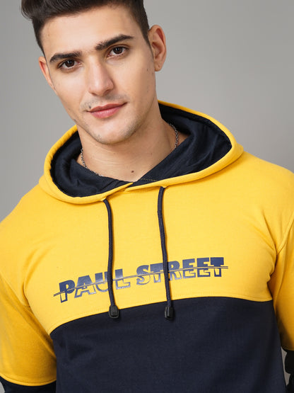 Yellow & Navy Meld Hoodie