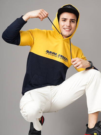 Yellow & Navy Meld Hoodie