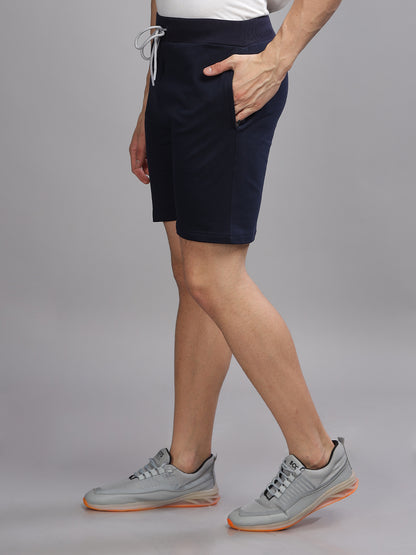 Terry Navy Shorts