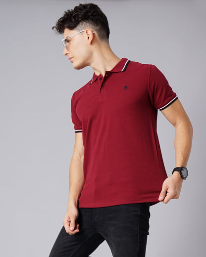 Polo Maroon T-Shirt