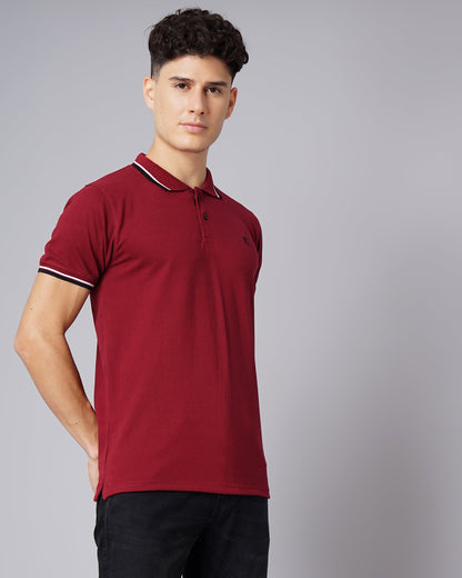 Polo Maroon T-Shirt