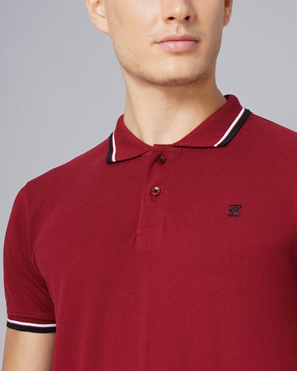 Polo Maroon T-Shirt