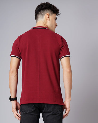 Polo Maroon T-Shirt