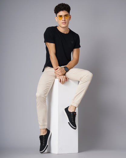 Twill Off White Jogger
