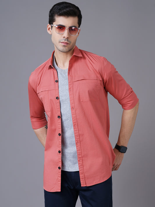 No-Flap Pink Shirt