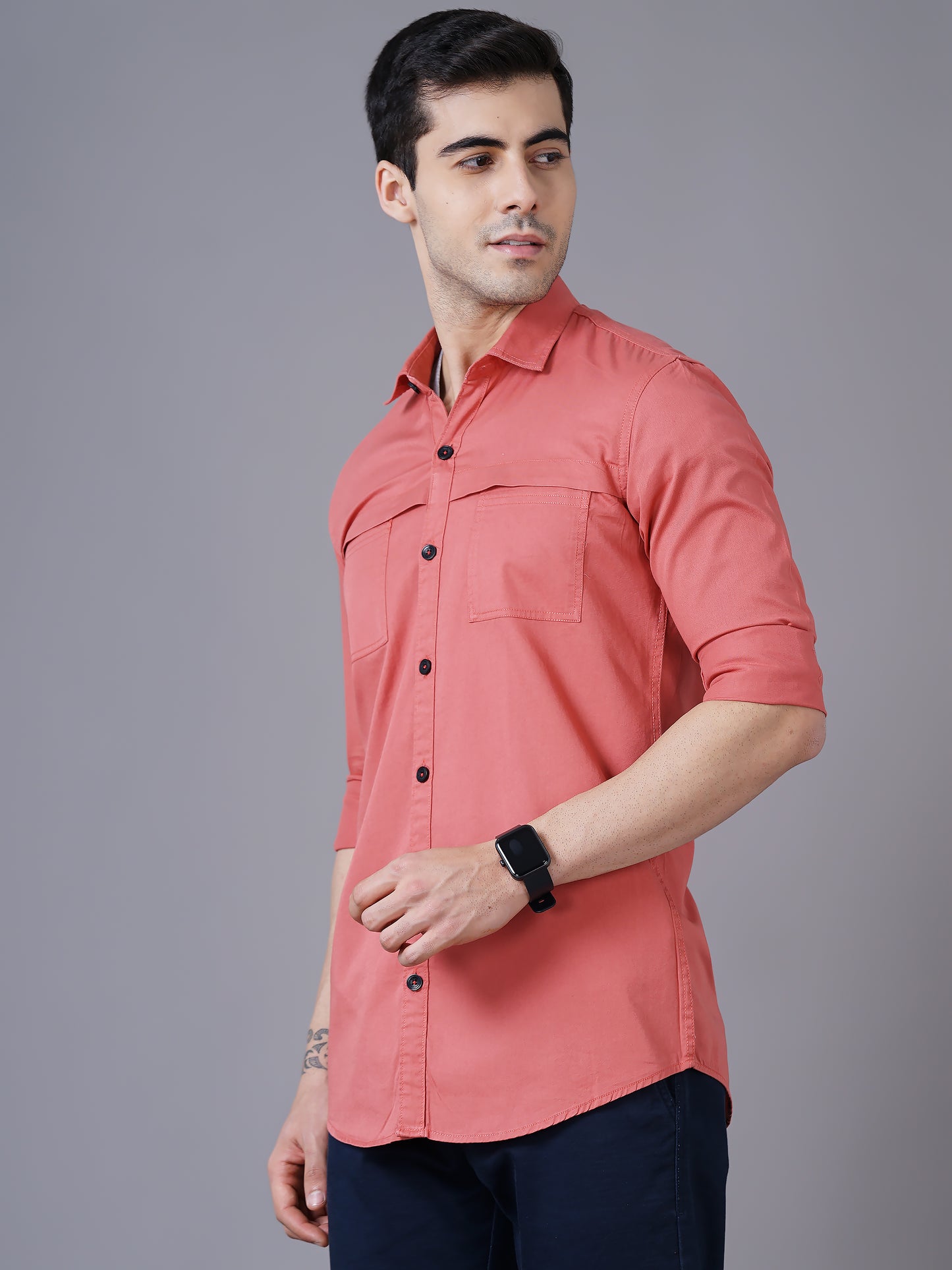 No-Flap Pink Shirt