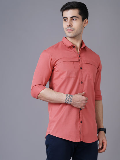 No-Flap Pink Shirt