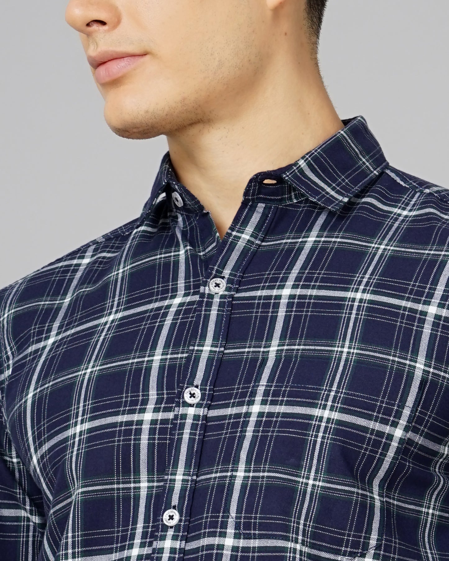 Stella Blue Checks Shirt