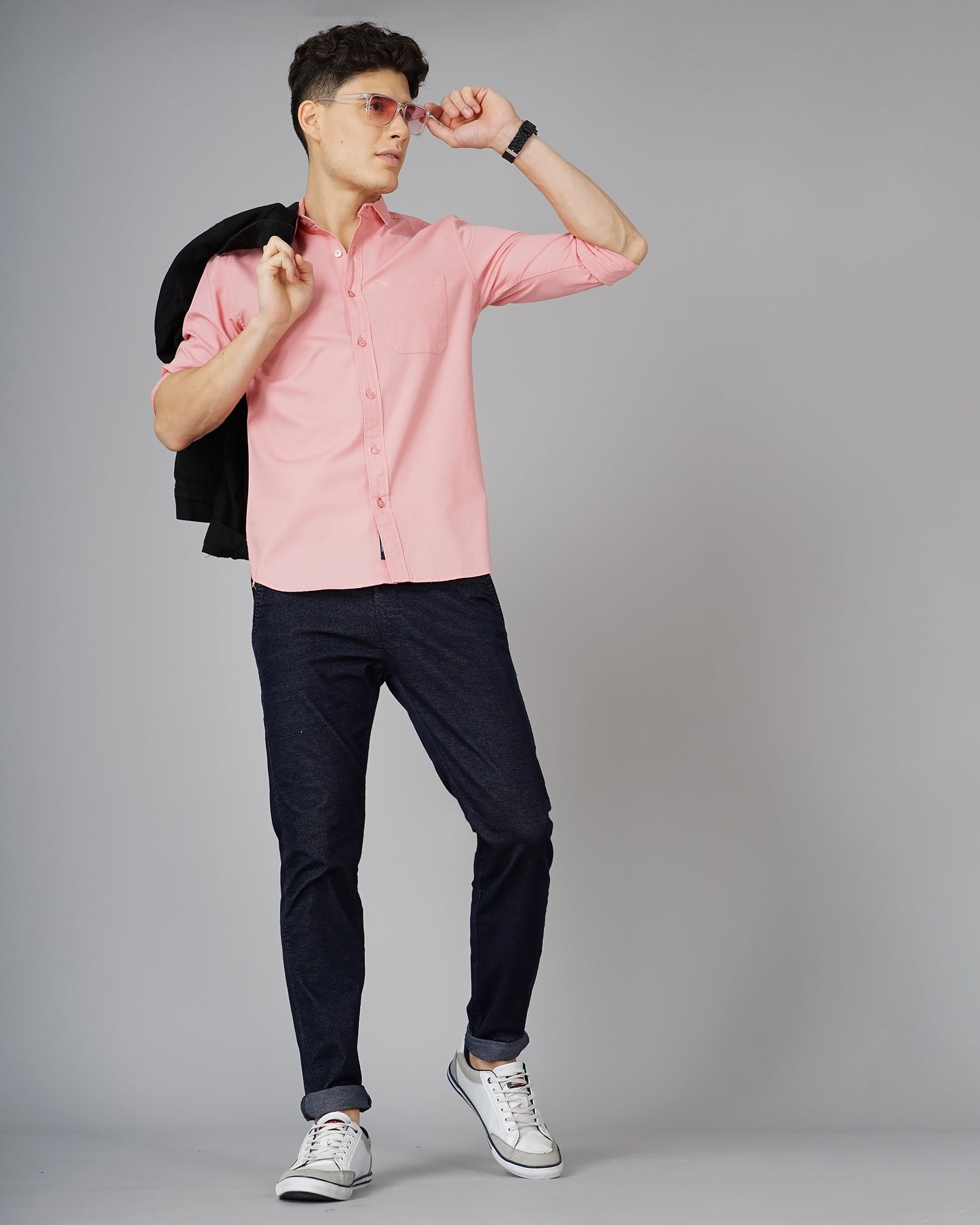 Oxford Pink Solid Shirt