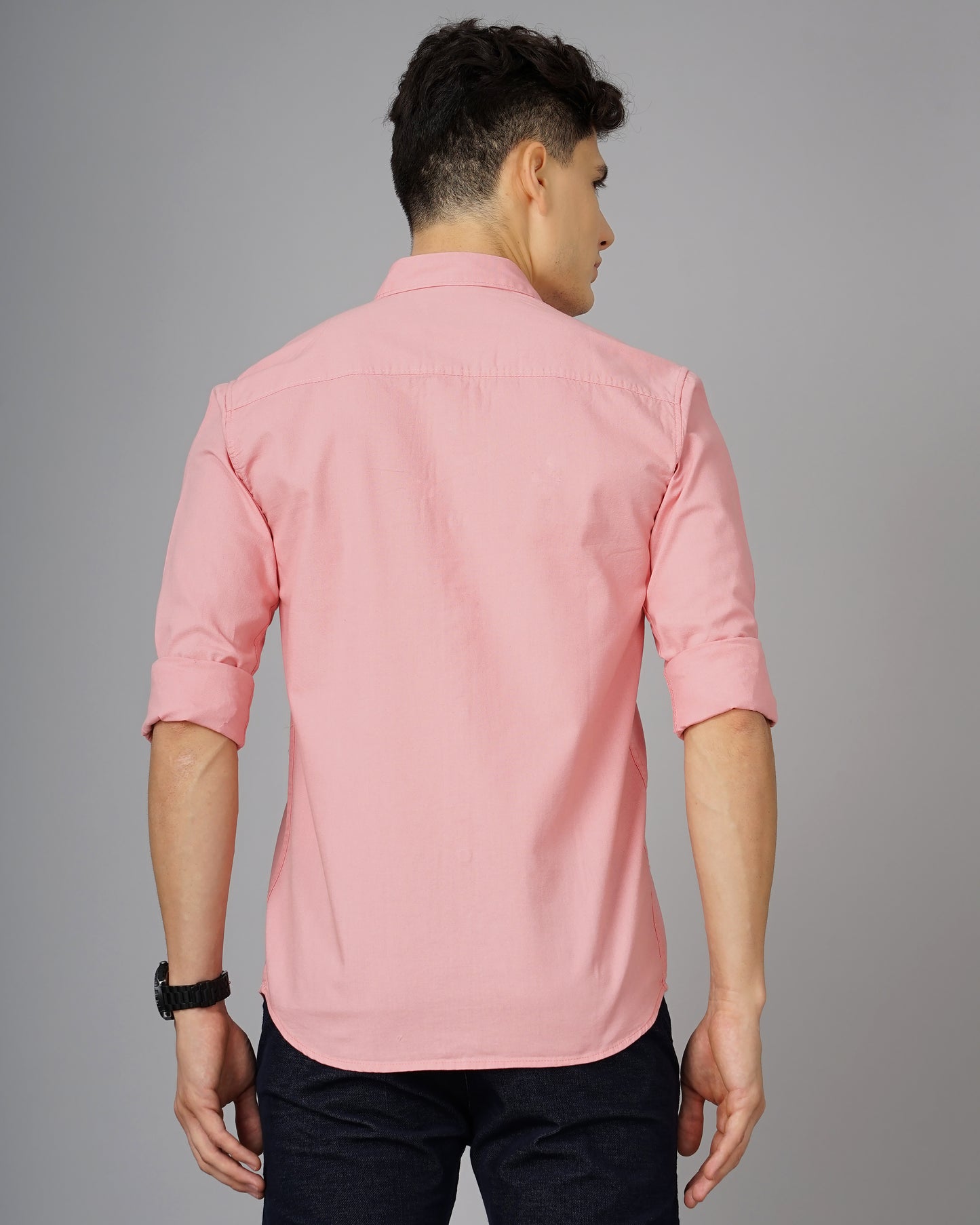 Oxford Pink Solid Shirt