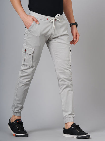 Twill Grey Cargo Pant