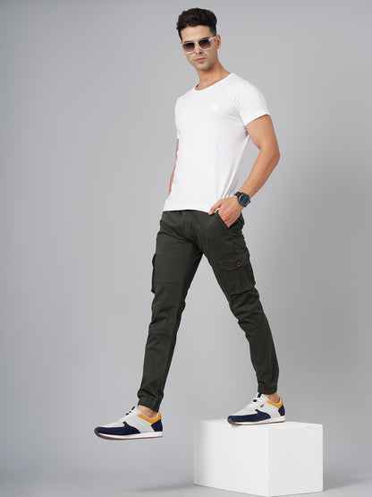 Twill Olive Cargo Pant