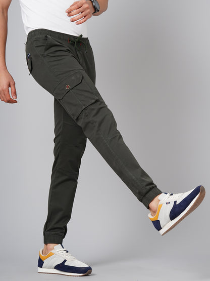 Twill Olive Cargo Pant