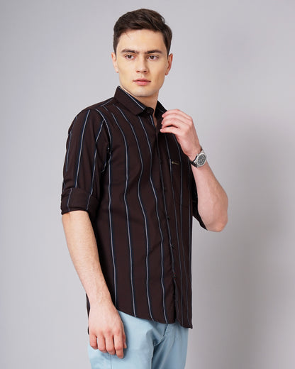 Jake Brown Striped Shirt