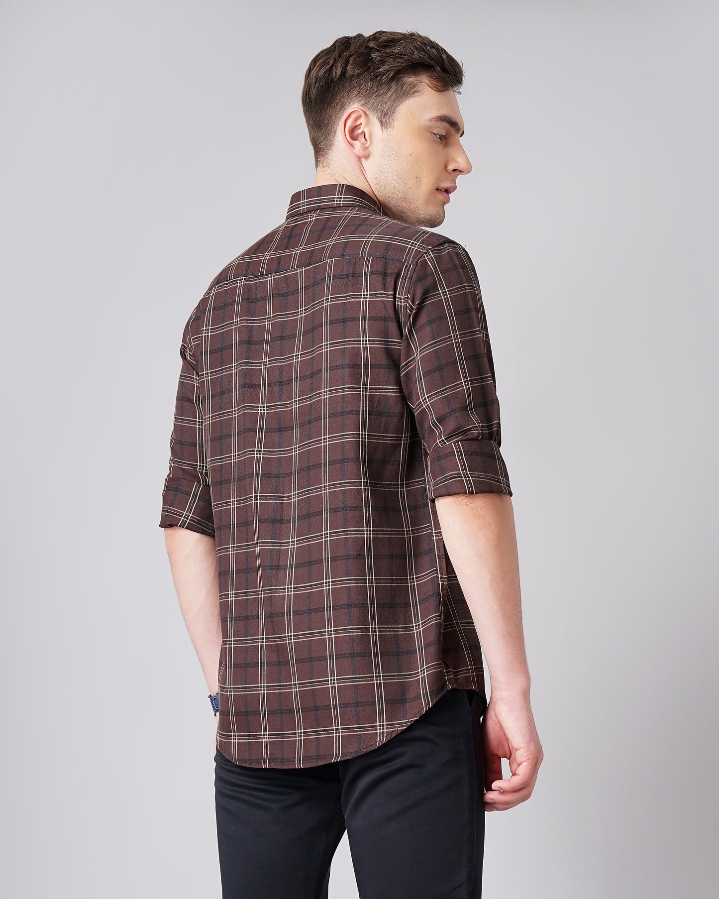 Tarry Brown Checks Shirt